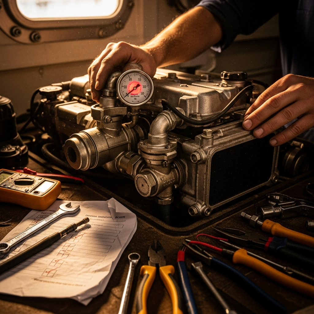 Sailboat Engine Overheating Causes and How to Fix It