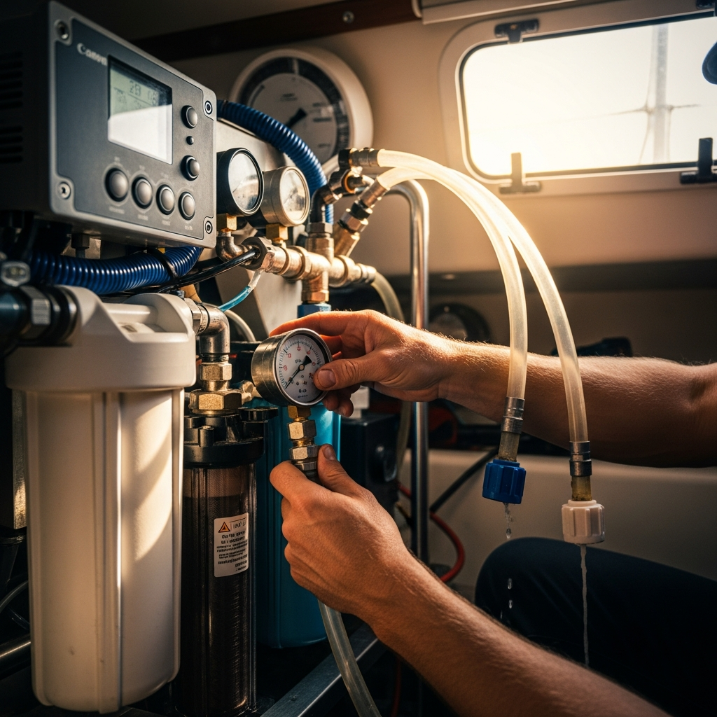 Sailboat Watermaker Not Producing Pressure Fix It