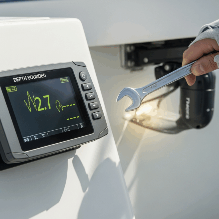 Sailboat Depth Sounder Reading Wrong How to Fix It
