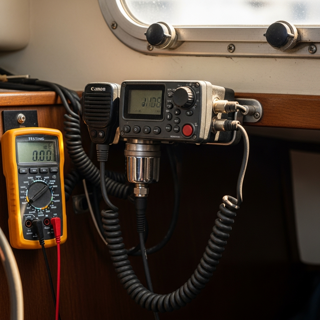 Sailboat VHF Radio Not Transmitting Fix It Fast