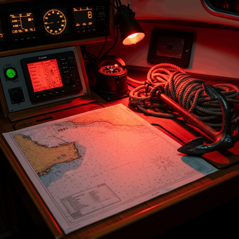 Sailboat Anchor Dragging at Night How to Respond Fast