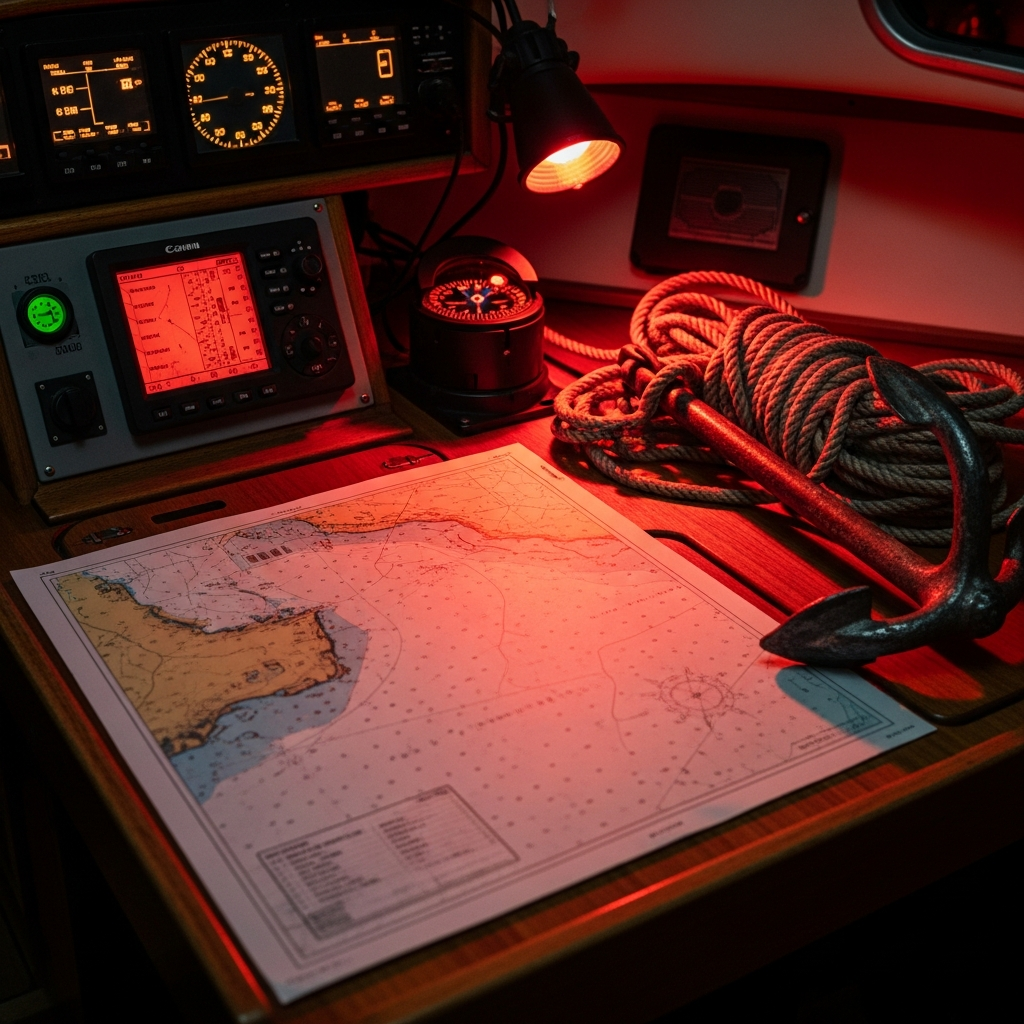 Sailboat Anchor Dragging at Night How to Respond Fast