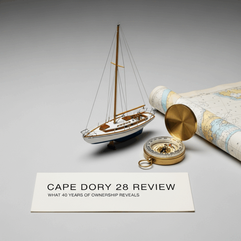 Professional photograph related to: Cape Dory 28 Review — What 40 Years of Ownership Reveals. High q