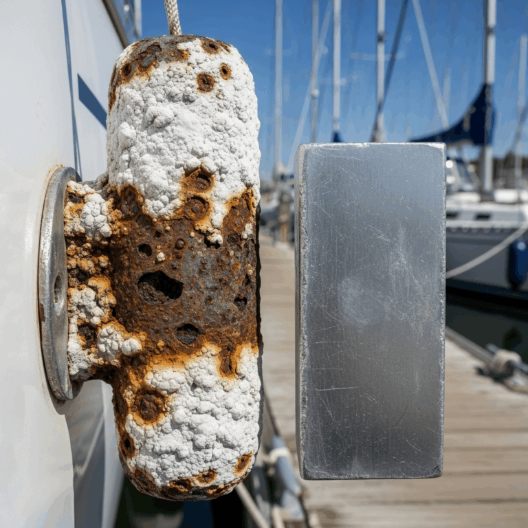 Sailboat Zincs Not Lasting Fix Galvanic Corrosion