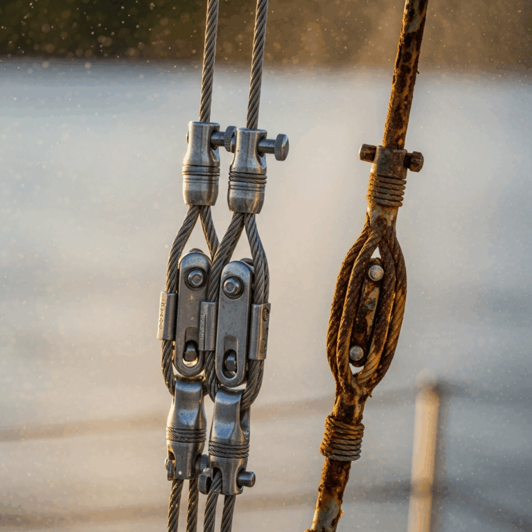 Sailboat Rigging Wire Corrosion Prevention Guide