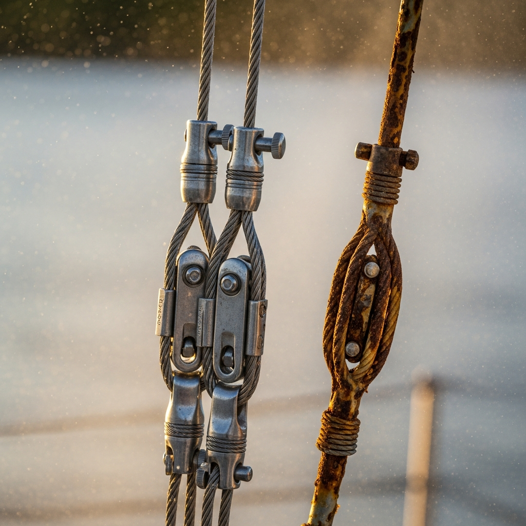 Sailboat Rigging Wire Corrosion Prevention Guide