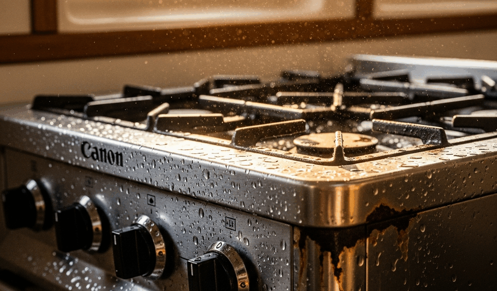 Sailboat Saltwater Galley Stove Rust Prevention