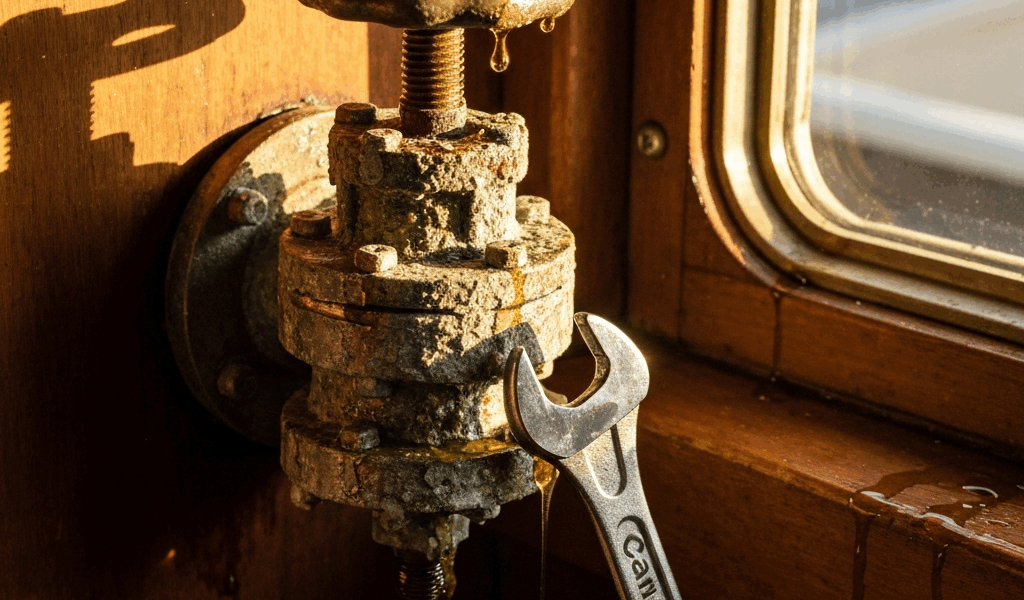 Sailboat Seacock Valve Stuck How to Free It
