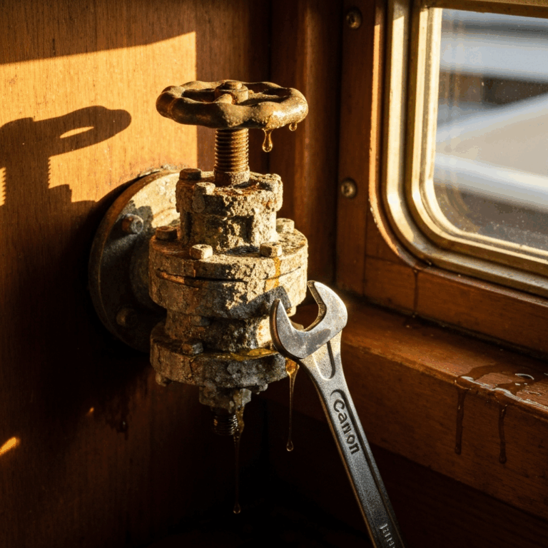 Sailboat Seacock Valve Stuck How to Free It