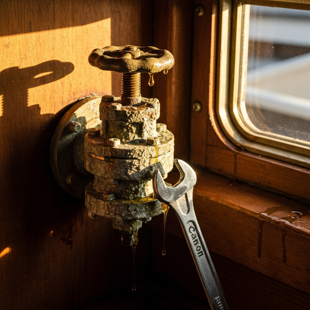 Sailboat Seacock Valve Stuck How to Free It